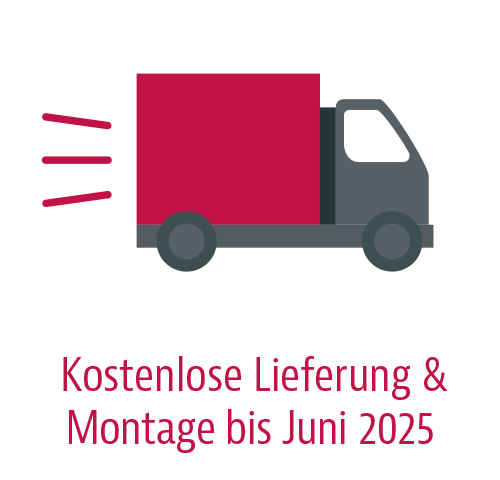 Sichern Sie sich beim Kauf Ihrer neuen Küche bei Möbel Urban in Bad Camberg die kostenlose Lieferung und Montage Ihrer Traumküche bis Juni 2025.
